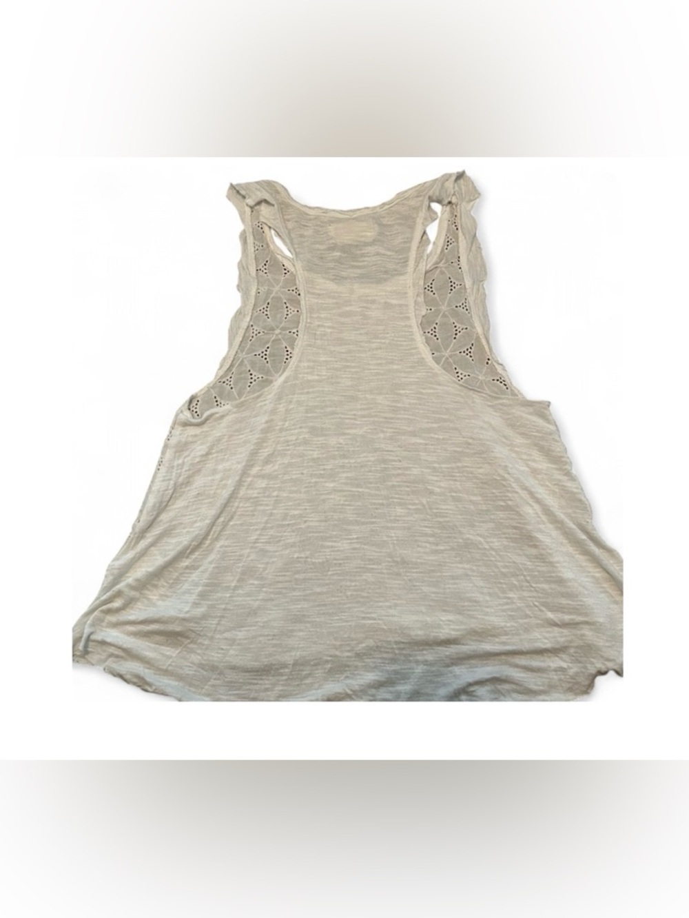 Hollister Eyelet Boho Beachy Lace Tank Top - Size S - Picture 3 of 3